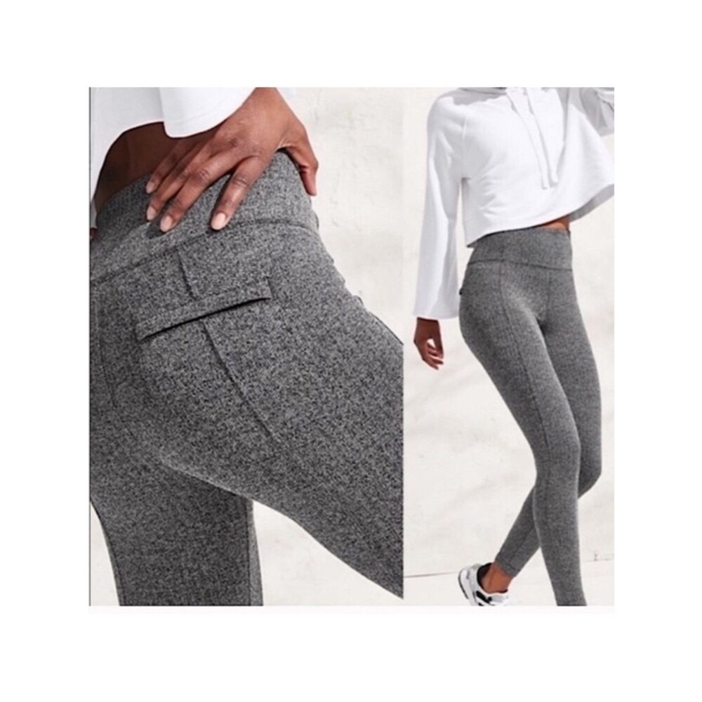 Athleta Delancey Herringbone High Rise Tight M